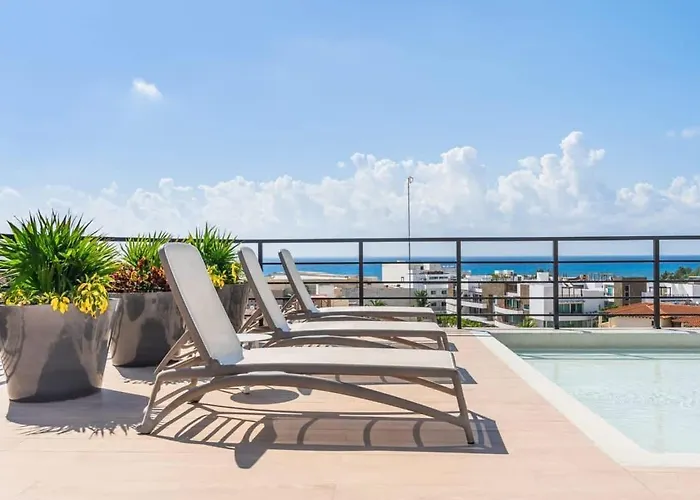 Ferienhaus Luxury 1br, 200m From The Rooftop Ocean View